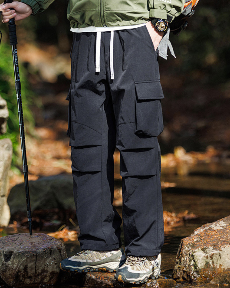 Ultimate Waterproof Hiking Cargo Pants - durable hiking pants - Ultimate Waterproof Hiking Cargo Pants for Outdoor Use - Main view