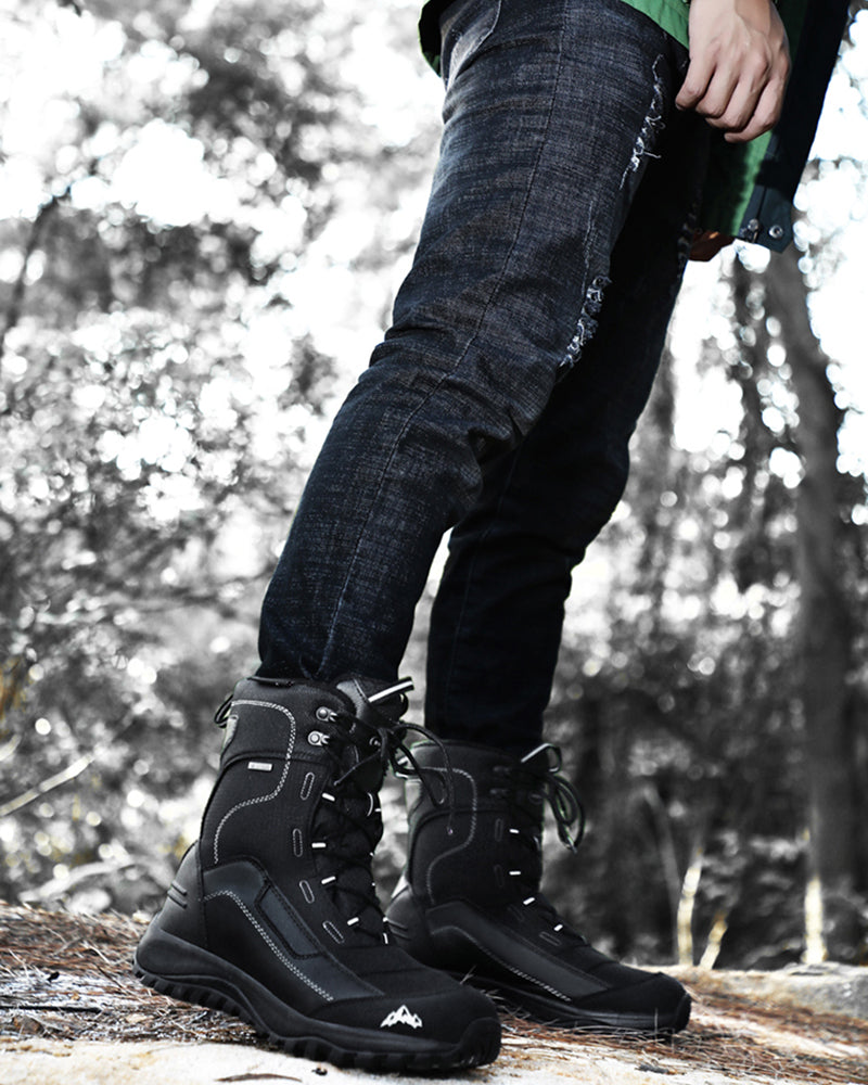 Ultimate Waterproof Snow Boots -  black boots - Waterproof Snow Boots for Confident Winter Adventures - View 4