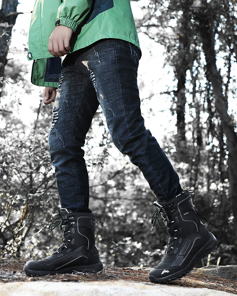 Ultimate Waterproof Snow Boots -  classic black color - Waterproof Snow Boots for Confident Winter Adventures - View 5