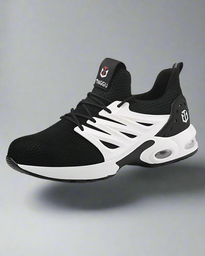 Ultra-Lightweight Breathable Knit Sneakers - functional techwear shoes - Ultra-Lightweight Breathable Knit Sneakers for Everyday Wear - Main view