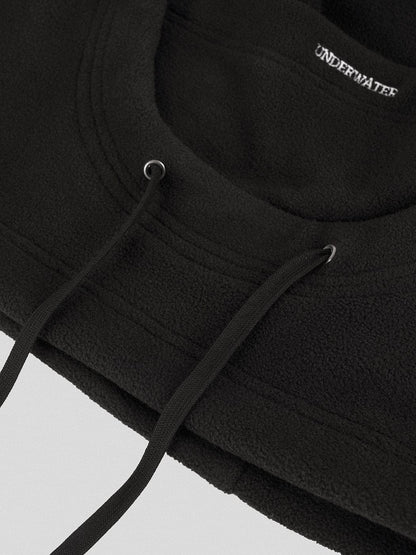 Underwater Demon Balaclava Hood - adjustable fit balaclava - Striking Underwater Demon Balaclava Hood with Horns - View 8