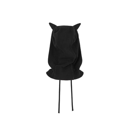 Underwater Demon Balaclava Hood - devil balaclava - Striking Underwater Demon Balaclava Hood with Horns - View 9