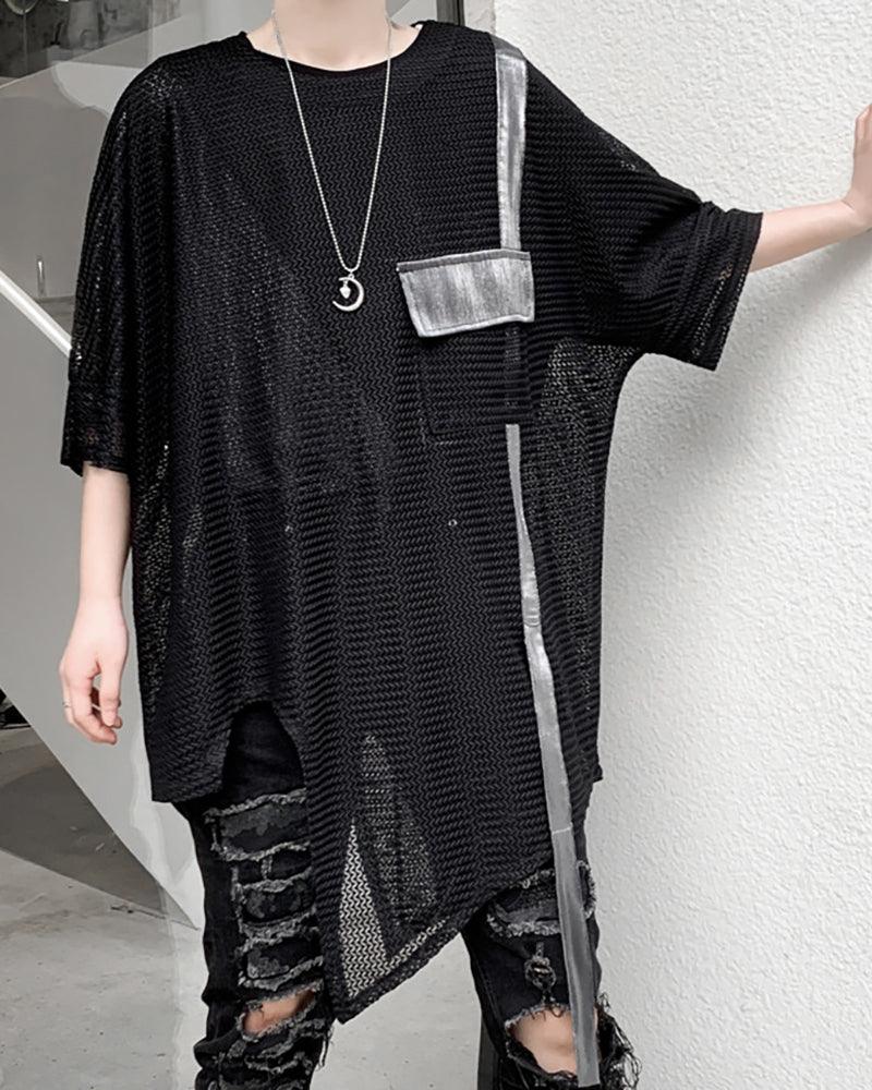 Unique Bat Graphic Tee - comfortable techwear shirt - Unique Bat Graphic Tee for Comfort and Style - View 3