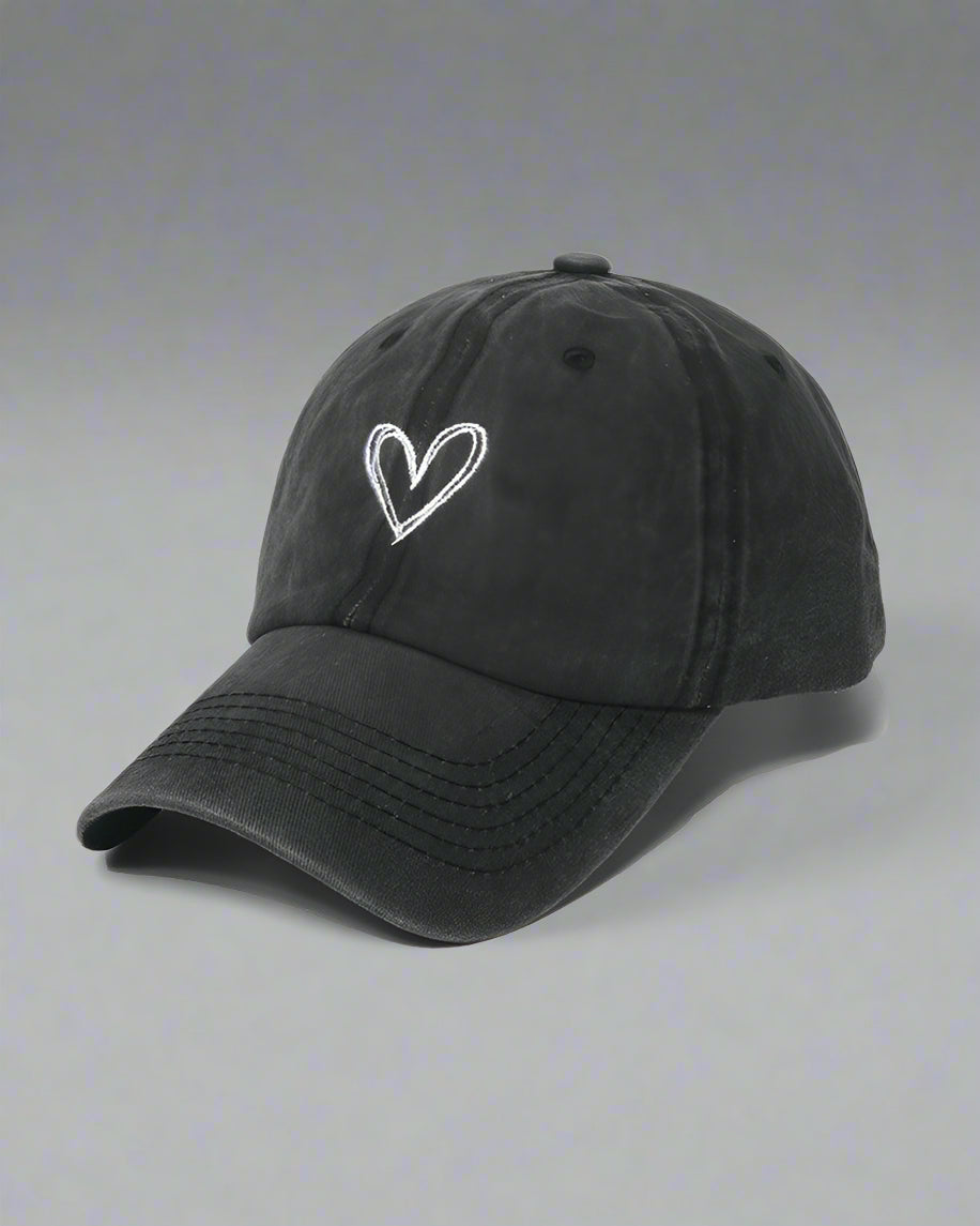 Unique Love Heart Cap - casual wear cap - Comfortable Love Heart Cap for Casual Style - Main view