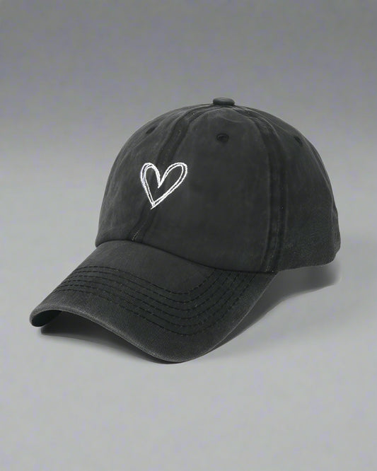 Unique Love Heart Cap - casual wear cap - Comfortable Love Heart Cap for Casual Style - Main view