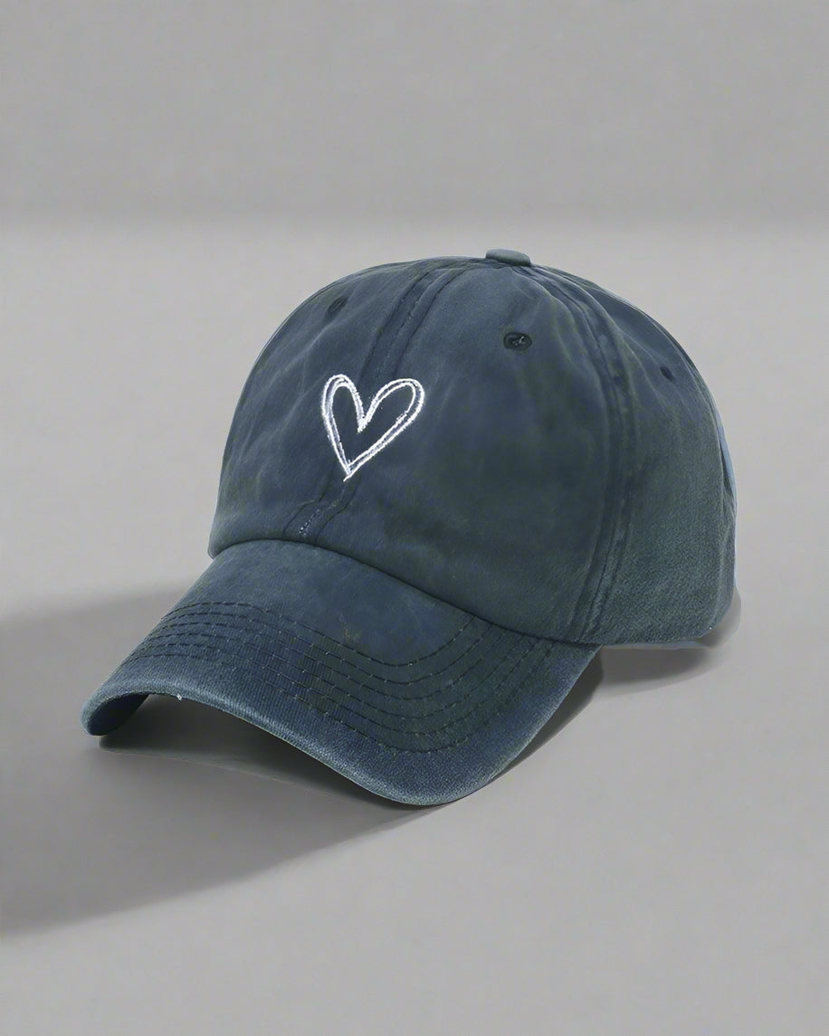 Unique Love Heart Cap - love heart cap - Comfortable Love Heart Cap for Casual Style - View 2