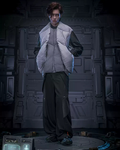 Unisex Cyberpunk Invisible Loose Pants - New Arrivals - Unisex Cyberpunk Invisible Loose Pants for Modern Style - View 3