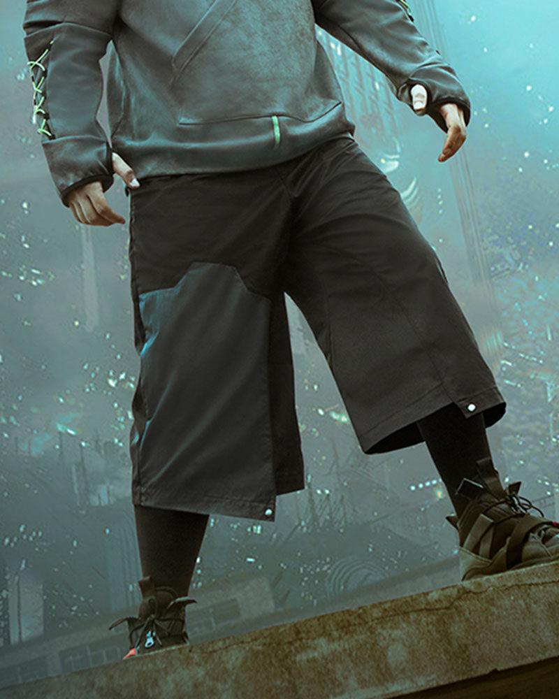 Unisex Cyberpunk Ninja Pants -  durable polyester pants - Stylish Unisex Cyberpunk Ninja Pants for Streetwear - View 11
