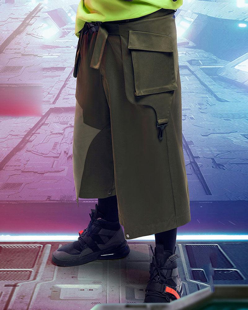 Unisex Cyberpunk Ninja Pants -  ninja pants - Stylish Unisex Cyberpunk Ninja Pants for Streetwear - View 12