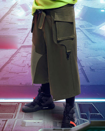 Unisex Cyberpunk Ninja Pants -  ninja pants - Stylish Unisex Cyberpunk Ninja Pants for Streetwear - View 12