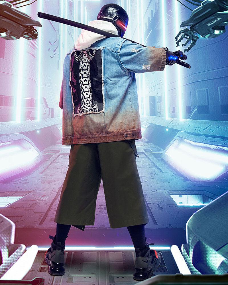 Unisex Cyberpunk Ninja Pants -  techwear fashion - Stylish Unisex Cyberpunk Ninja Pants for Streetwear - View 8