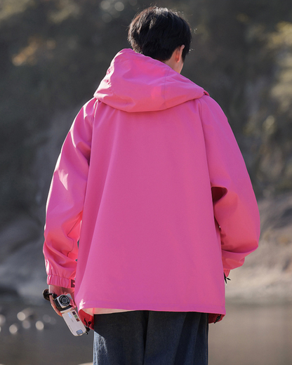Unisex Reflective Hiking Jacket -  lightweight jacket - Unisex Reflective Hiking Jacket for Outdoor Activities - View 13