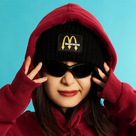 Urban Adventure Beanie - trendy beanie - Urban Adventure Beanie with Humorous Design - Main view