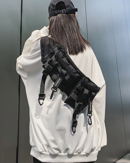 Urban Adventure Sling Bag - sling bag - Waterproof Urban Sling Bag for Techwear Adventures - View 7