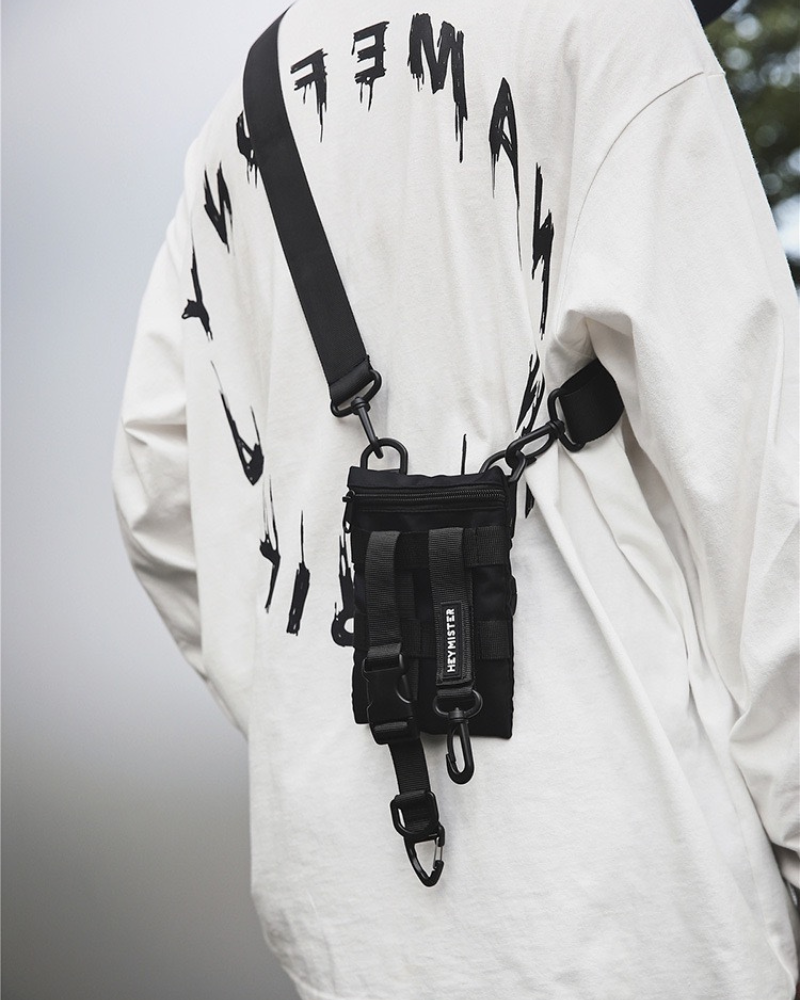 Urban Adventure Sling Bag -  techwear bag - Waterproof Urban Sling Bag for Techwear Adventures - View 5