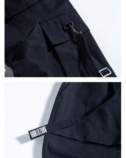 Urban Black Cargo Pants -  relaxed fit cargo pants - Trendy Black Cargo Pants for Comfortable Street Style - View 7