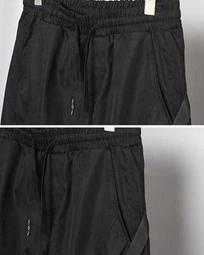 Urban Black Slim Cargo Pants -  quick-dry pants - Urban Black Slim Cargo Pants for Modern Performance - View 12