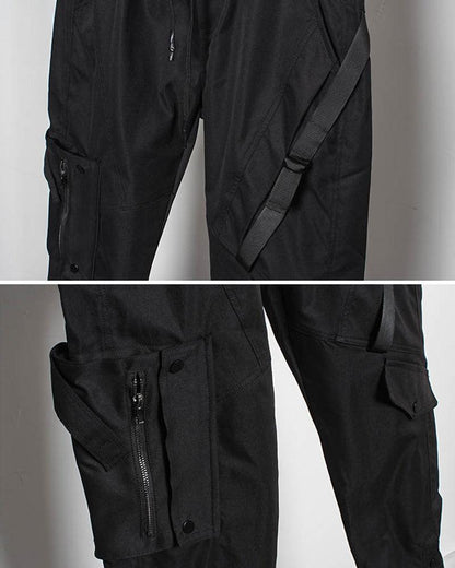 Urban Black Slim Cargo Pants -  slim fit - Urban Black Slim Cargo Pants for Modern Performance - View 13