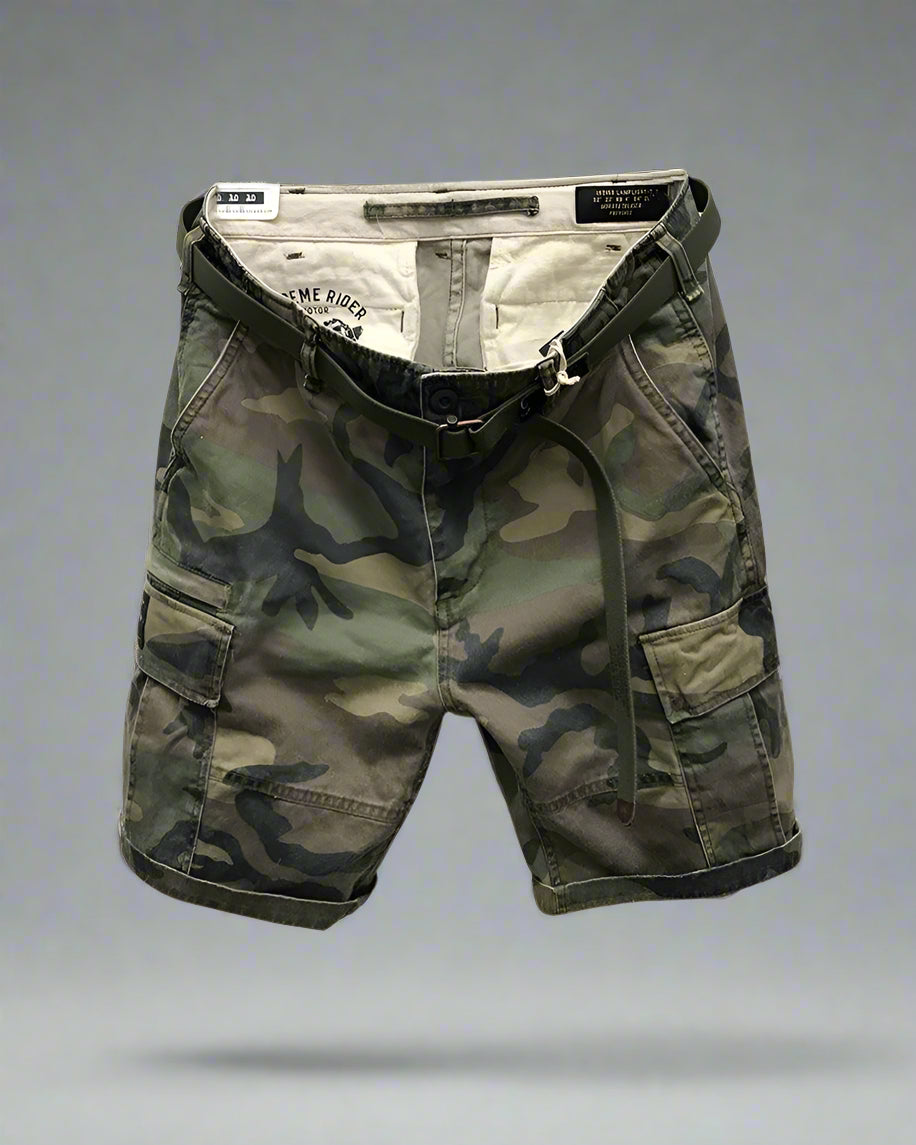 Urban Camo Cargo Shorts - camo shorts - Urban Camo Cargo Shorts for Outdoor Adventures - Main view