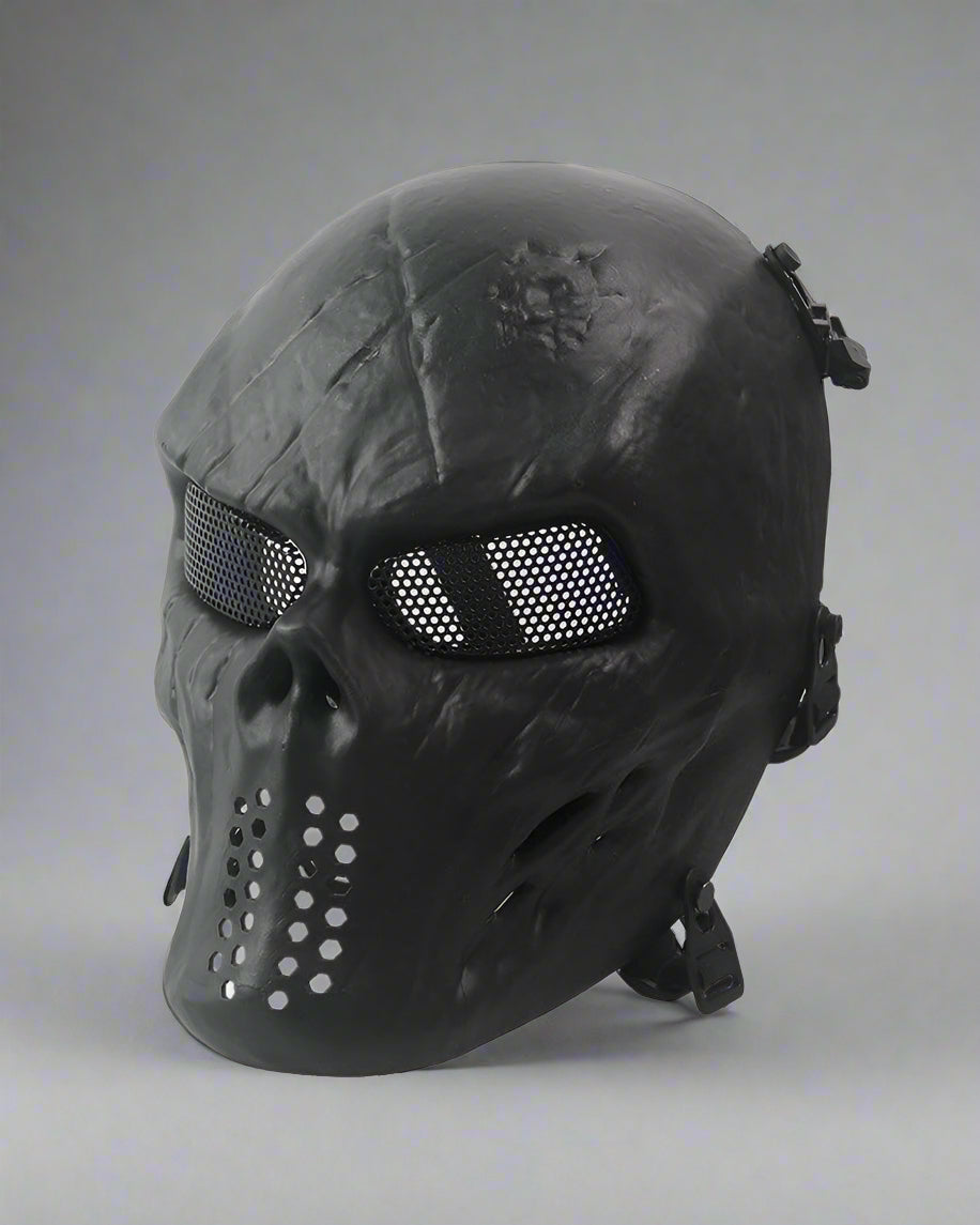 Urban Camouflage Tactical Skull Mask -  comfortable ear loops - Urban Camouflage Tactical Skull Mask for Comfort and Style - View 3