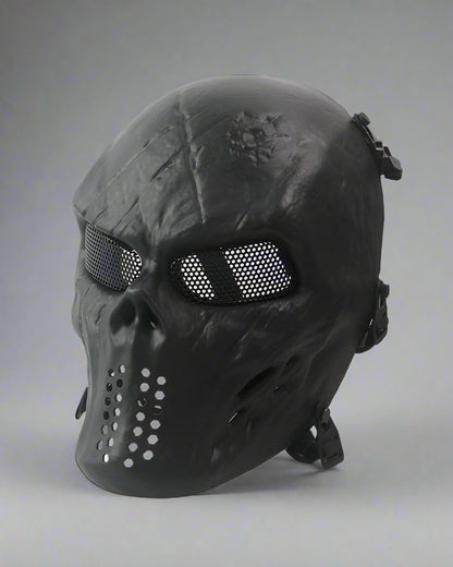 Urban Camouflage Tactical Skull Mask -  comfortable ear loops - Urban Camouflage Tactical Skull Mask for Comfort and Style - View 3