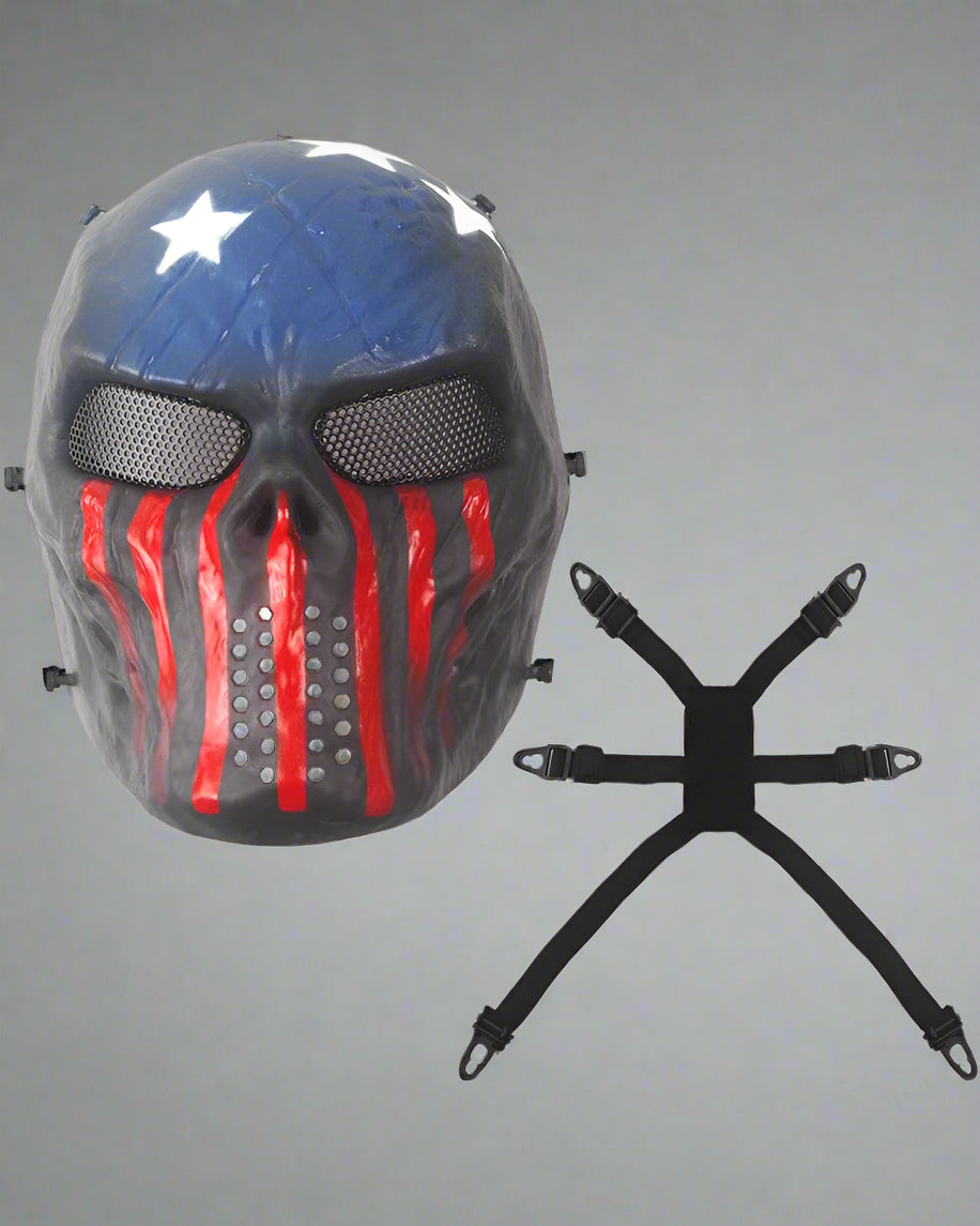 Urban Camouflage Tactical Skull Mask - skull mask - Urban Camouflage Tactical Skull Mask for Comfort and Style - View 9