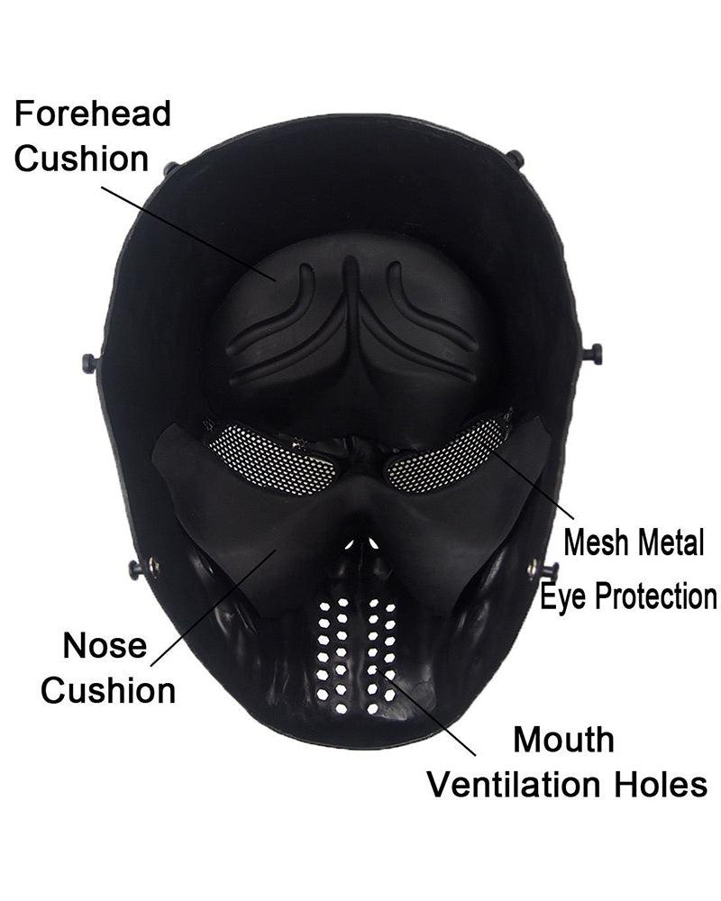 Urban Camouflage Tactical Skull Mask -  tactical mask - Urban Camouflage Tactical Skull Mask for Comfort and Style - View 11