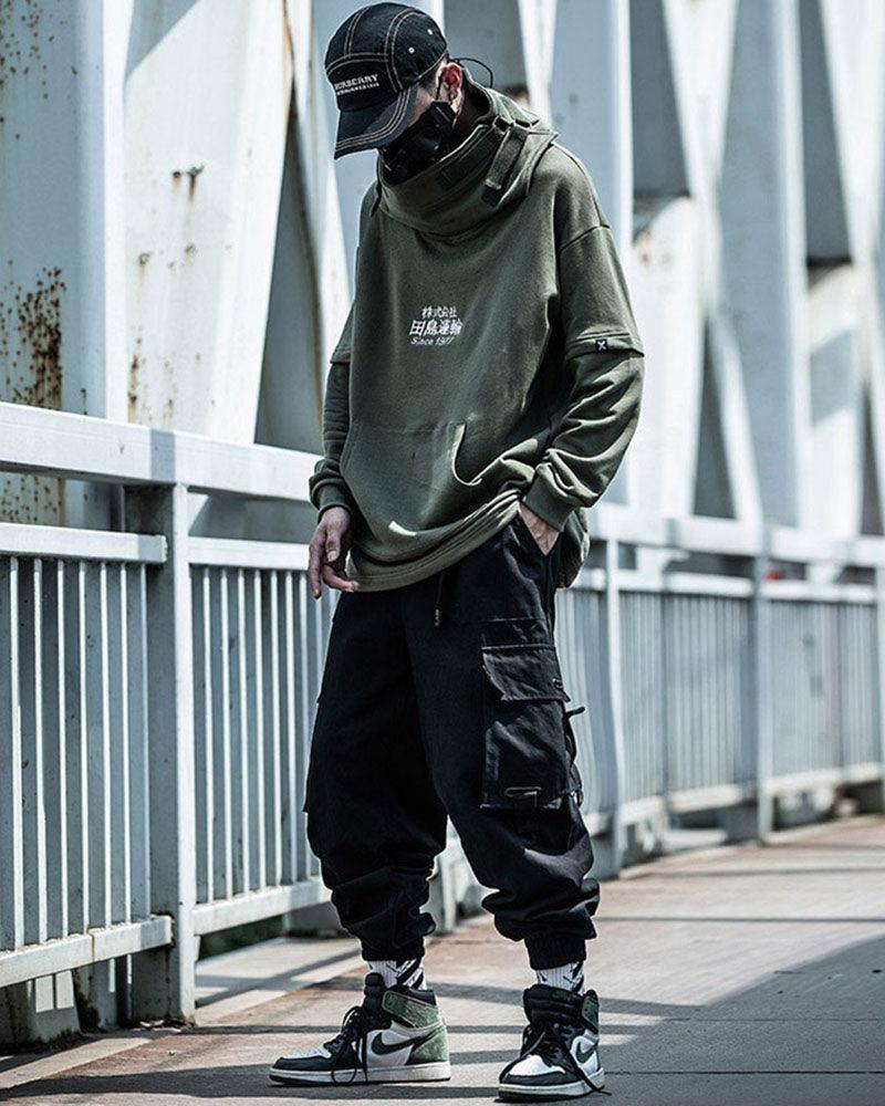 Urban Cargo Black Tech Pants -  black pants - Urban Cargo Black Tech Pants for Everyday Style - View 3