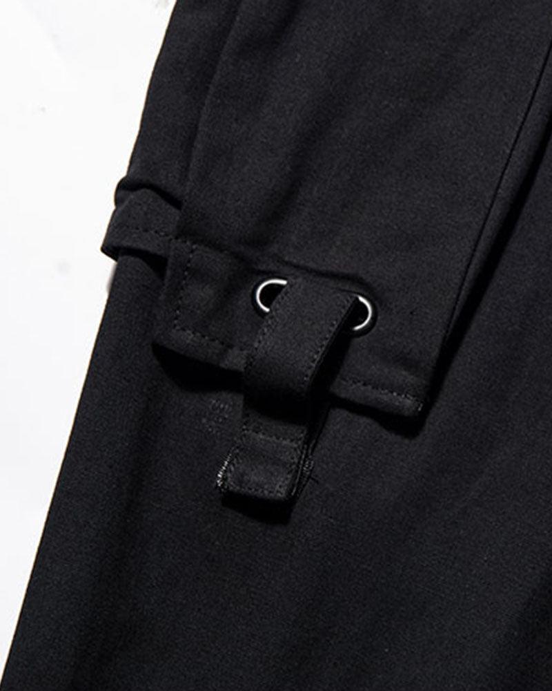 Urban Cargo Black Tech Pants -  street style - Urban Cargo Black Tech Pants for Everyday Style - View 8