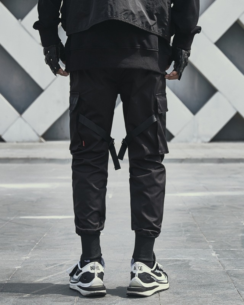 Urban Cargo Joggers for All -  comfortable streetwear - Urban Cargo Joggers with Relaxed Fit and Pockets - View 5