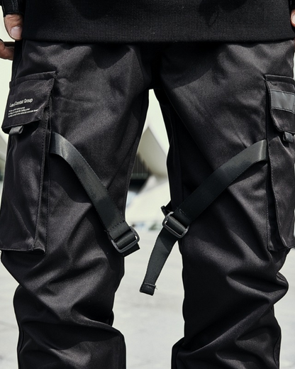 Urban Cargo Joggers for All -  streetwear - Urban Cargo Joggers with Relaxed Fit and Pockets - View 6