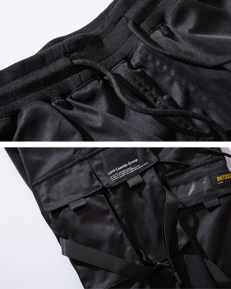 Urban Cargo Joggers for All -  techwear pants - Urban Cargo Joggers with Relaxed Fit and Pockets - View 8
