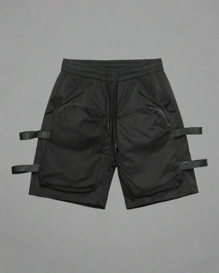 Urban Cargo Multi-Pocket Shorts -  techwear shorts - Urban Cargo Multi-Pocket Shorts for Outdoor Adventures - View 7