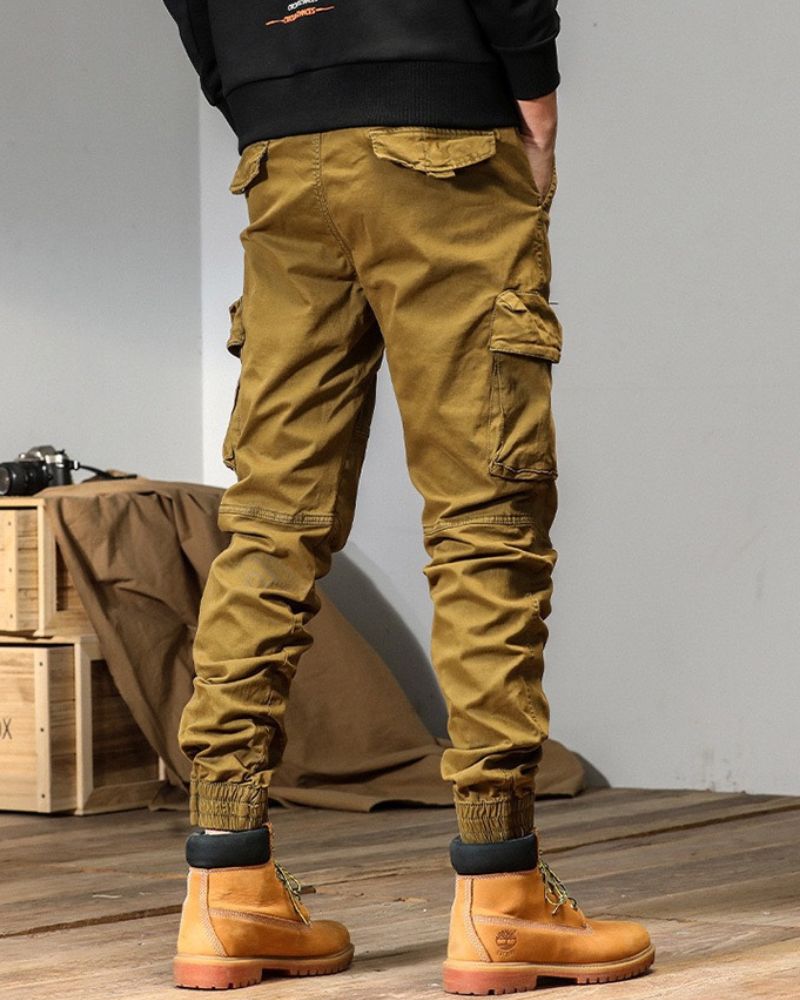 Urban Cargo Pants with Pockets -  fashion pants - Trendy Urban Cargo Pants with Oversized Pockets - View 11