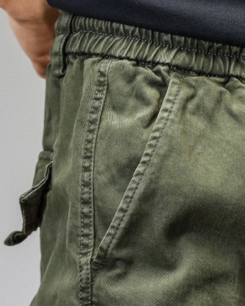 Urban Cargo Pants with Pockets -  urban pants - Trendy Urban Cargo Pants with Oversized Pockets - View 13