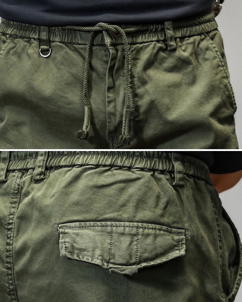 Urban Cargo Pants with Pockets -  versatile design - Trendy Urban Cargo Pants with Oversized Pockets - View 14
