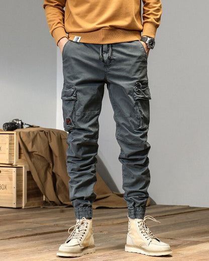 Urban Cargo Pants with Pockets -  versatile design - Trendy Urban Cargo Pants with Oversized Pockets - View 7