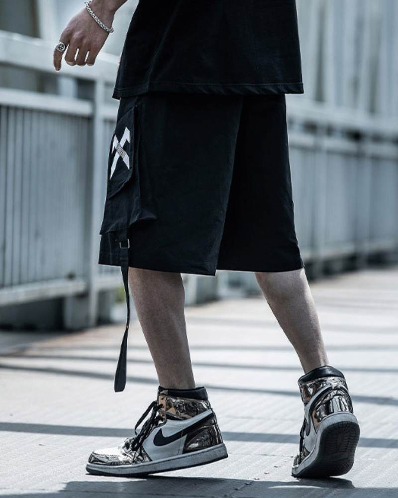 Urban Cargo Tech Shorts -  cargo shorts - Urban Cargo Tech Shorts for Everyday Style and Comfort - View 4