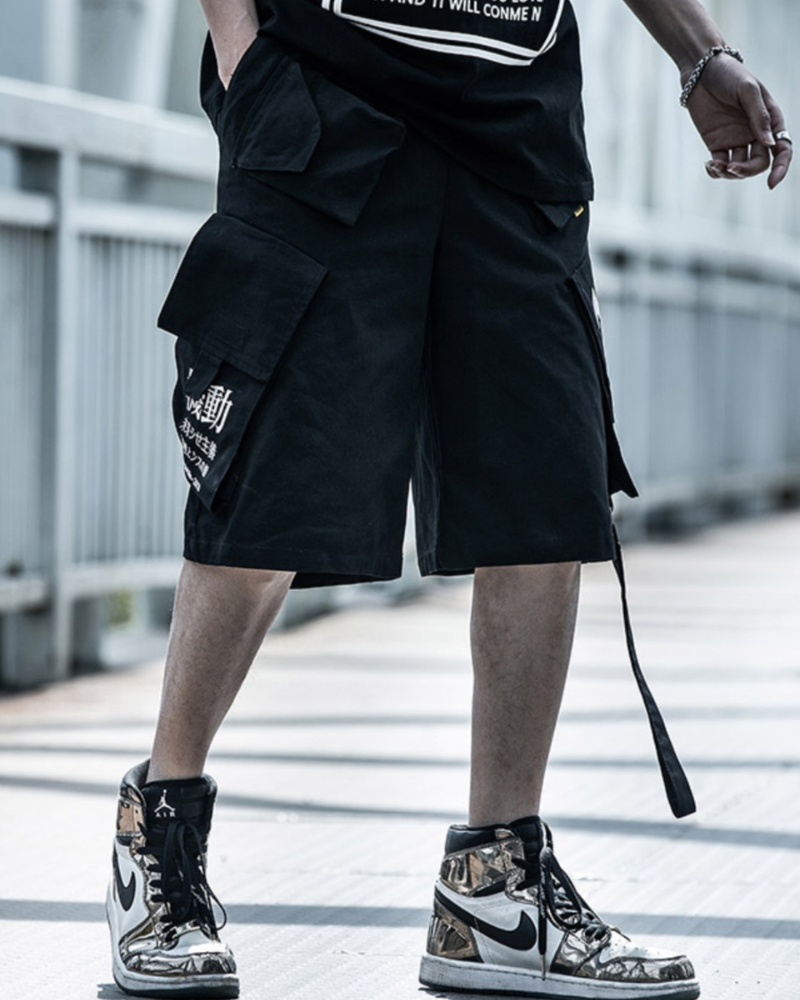 Urban Cargo Tech Shorts -  comfy daily wear - Urban Cargo Tech Shorts for Everyday Style and Comfort - View 5