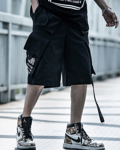 Urban Cargo Tech Shorts -  comfy daily wear - Urban Cargo Tech Shorts for Everyday Style and Comfort - View 5