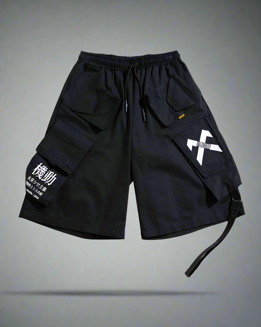 Urban Cargo Tech Shorts - functional shorts - Urban Cargo Tech Shorts for Everyday Style and Comfort - Main view