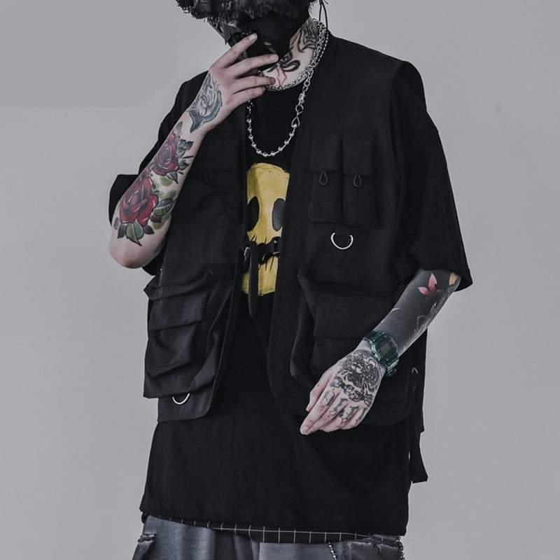 Urban Cargo Utility Vest -  lightweight vest - Urban Cargo Utility Vest for Outdoor Adventure - View 3