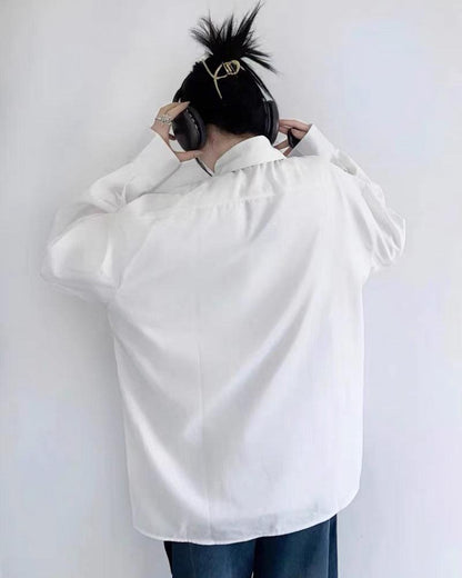 Urban Chain Tie Long Sleeve -  high-performance fabric - Urban Chain Tie Long Sleeve Shirt for Modern Style - View 5