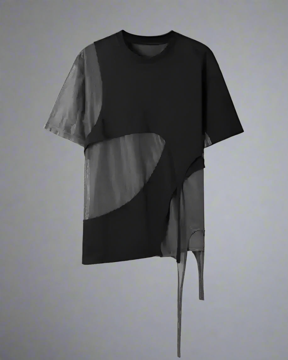 Urban Chic Hollow Stitch Tee -  versatile casual wear - Stylish Urban Chic Hollow Stitch Tee for Everyday Wear - View 10