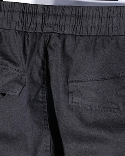Urban Chic Slim Cargo Pants -  black cargo pants - Urban Chic Slim Cargo Pants with Oversized Pockets - View 10