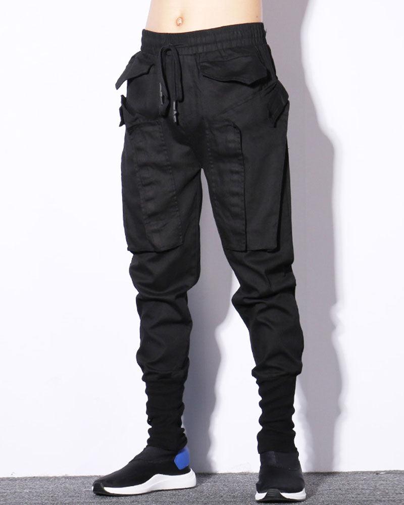 Urban Chic Slim Cargo Pants - cargo pants - Urban Chic Slim Cargo Pants with Oversized Pockets - Main view