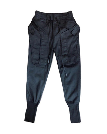 Urban Chic Slim Cargo Pants -  oversized pockets - Urban Chic Slim Cargo Pants with Oversized Pockets - View 6