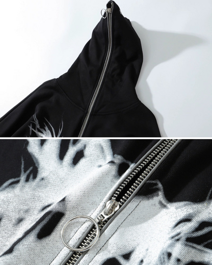 Urban Chic Zip-Up Hoodie -  zip-up hoodie - Urban Chic Zip-Up Hoodie for Comfort and Style - View 7