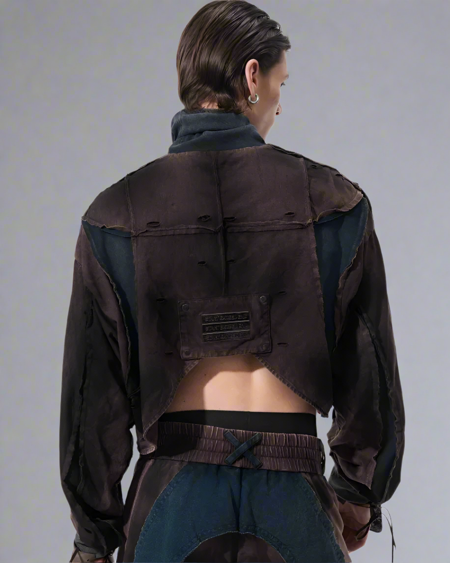 Urban Distressed Techwear Set - techwear - Stylish Urban Distressed Techwear Set for City Life - View 9