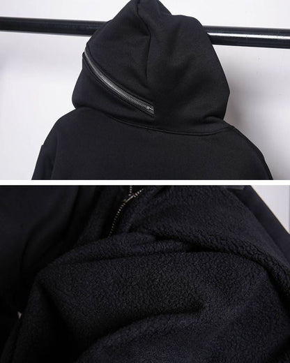 Urban Edge Double Zip Hoodie - double zip - Urban Edge Double Zip Hoodie for Modern Style - View 9